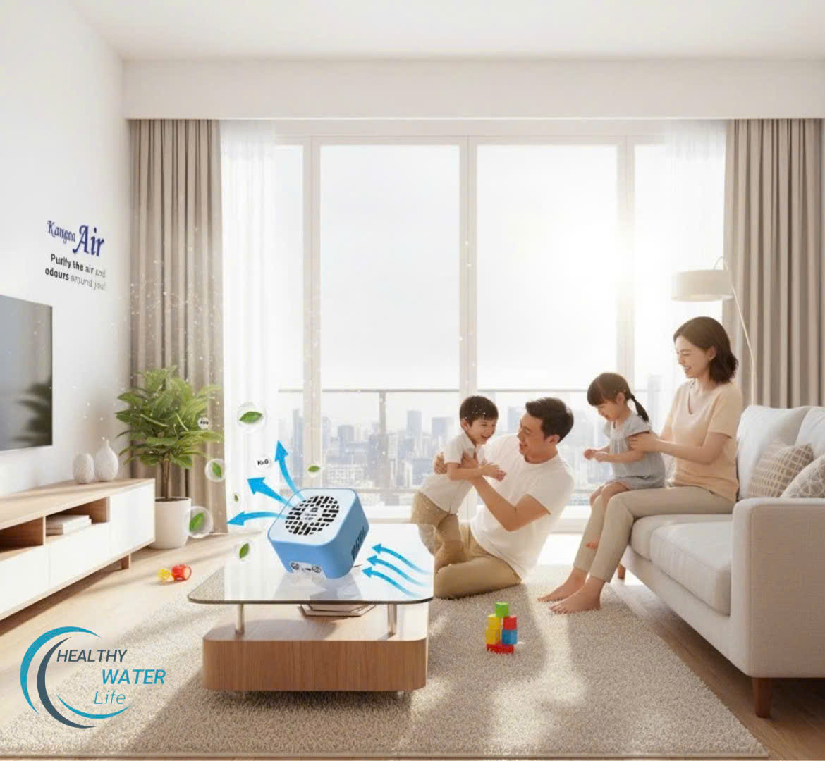 Chủ nhật thư giãn hơn với không khí trong lành từ Kangen Air